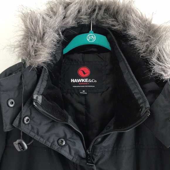 Hawke & Co. Sport Black Winter Jacket Size Medium - Picture 3 of 10